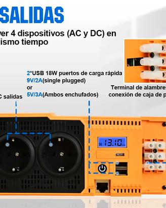 Inverter Eco-Worthy 1100W - PARI A NUOVO