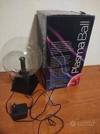 lampada PLASMA fulmini in una bolla di Vetro 