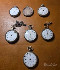 Lotto Orologi da Tasca Vintage 