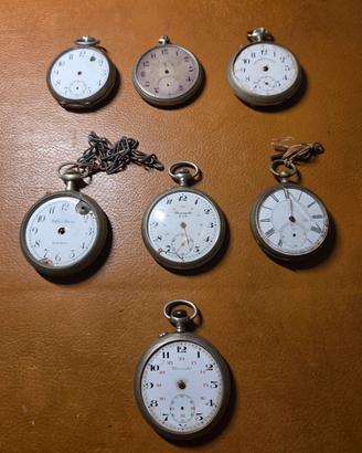 Lotto Orologi da Tasca Vintage 