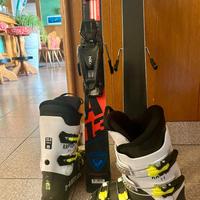 Sci Rossignol Hero GS pro + Attacco +Scarpone Head