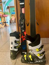 Sci Rossignol Hero GS pro + Attacco +Scarpone Head