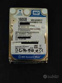 Hard disk HDD 2.5" 160GB WD Scorpio Blue SATA 