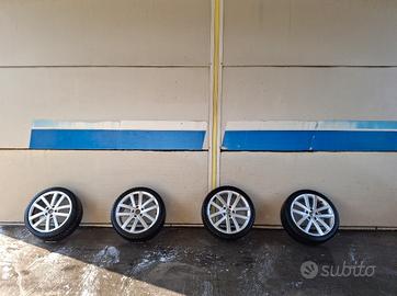 CERCHI VOLKSWAGEN E GOMME 18" 225/40/18  GOLF 6 