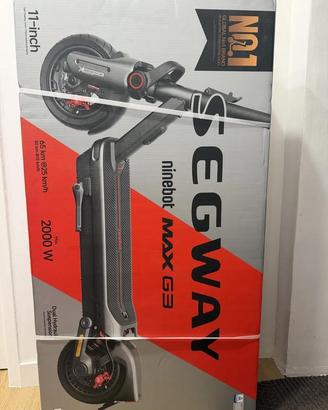 Ninebot Segway Max G3D – Monopattino elettrico