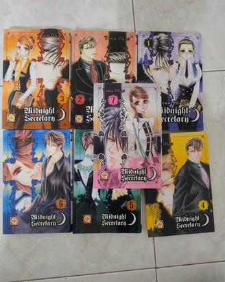 Midnight secretary manga 1-7