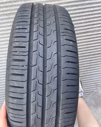 4 CERCHI in ferro R14 + 4 Pneumatici CONTINENTAL