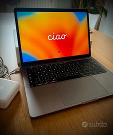 Apple MacBook Pro 13 touchbar 2017 Grigio Siderale
