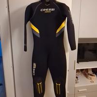 muta cressi 5 mm + calzari mares 5mm