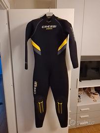 muta cressi 5 mm + calzari mares 5mm