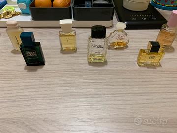 Profumi vintage anni 80. Fendi, Versace, Saint Lau