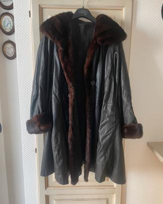 Cappotto donna vera pelle