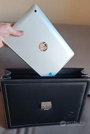 Notebook/Tablet Windows11 da viaggio + borsa pelle