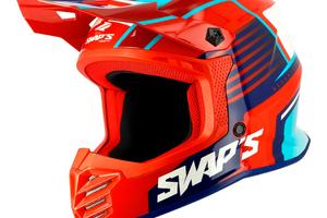 Casco Bambino Swaps S886 Rock'it RED Mission