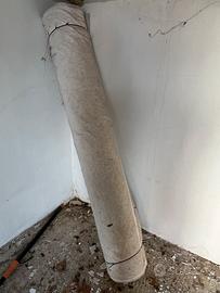 Telo pacciamatura in geotessuto bianco