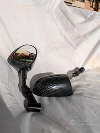 Specchietti universali Carbon look