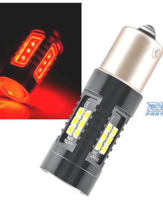 LAMPADA LED P21W ROSSA CANBUS