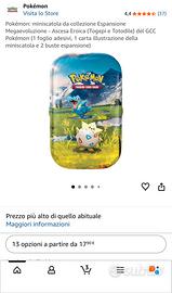 Pokemon miniscatola Megaevoluzione