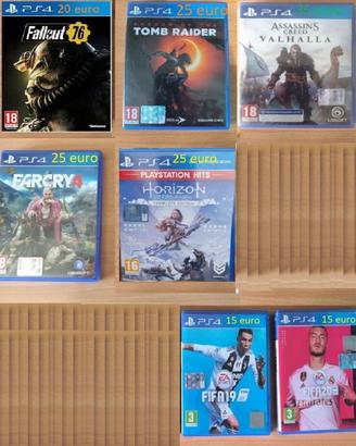 Giochi console PS4 max serietà leggi descrizione 