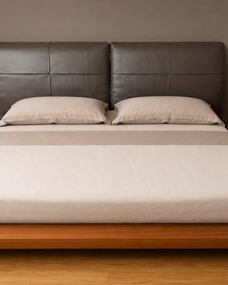 Letto matrimoniale Futon testiera ecopelle