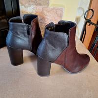 Stivaletti marroni Antica Cuoieria 39