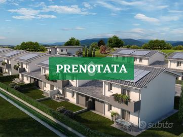 VILLA A SCHIERA D'ANGOLO A BRIGNANO GERA D'ADDA