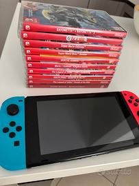 Nintendo Switch 1(No Oled) + 10 giochi
