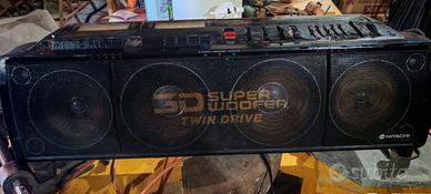 radio hitachi 3d boombox