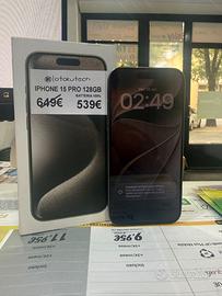 IPHONE 15 PRO 128GB SUPER PROMO