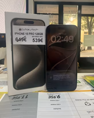 IPHONE 15 PRO 128GB SUPER PROMO