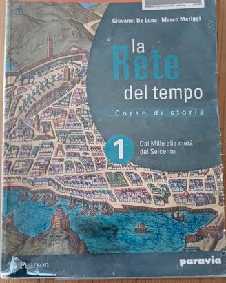libro di storia la rete del tempo 1