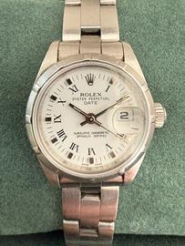Rolex Oyster Perpetual lady date, 26mm ref 69160