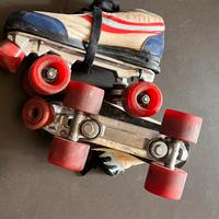 Pattini a rotelle Roller Skates vintage taglia 37