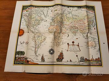 La geografia di Van Loon Bompiani 1951 illustrato