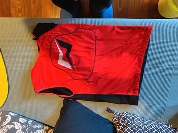 Protezione per la schiena con gillet Mots skin pro