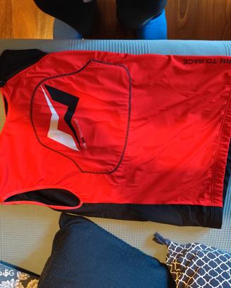 Protezione per la schiena con gillet Mots skin pro