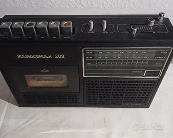 Soundcorder 202 Radio Registratore Vintage DDR 