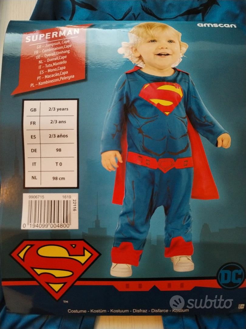 vestito carnevale superman - Tutto per i bambini In vendita a Lucca