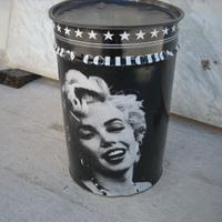 Fustino puff vintage anni '80 con Marilyn Monroe