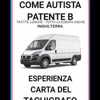 Autista patente b