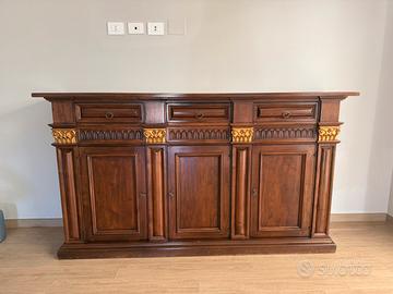 Credenza Classica Legno Serafino Arredamenti