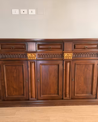 Credenza Classica Legno Serafino Arredamenti