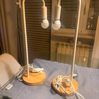 Coppia lampade da comodino