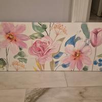 quadro floreale sopra-letto