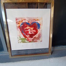 Giosetta Fioroni,serigrafia polimaterica con poesi