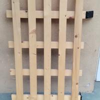 cancello in legno da interno 