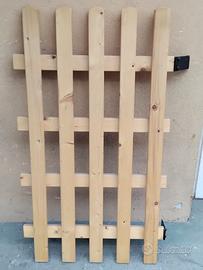 cancello in legno da interno 