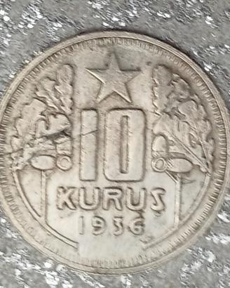 Turchia,10 kurus 1936