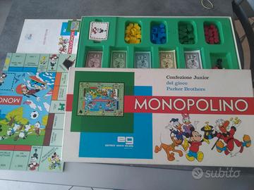MONOPOLINO BAMBINI DI TOPOLINO vintage anni 90