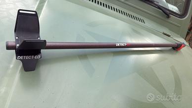 Asta in carbonio per metal detector